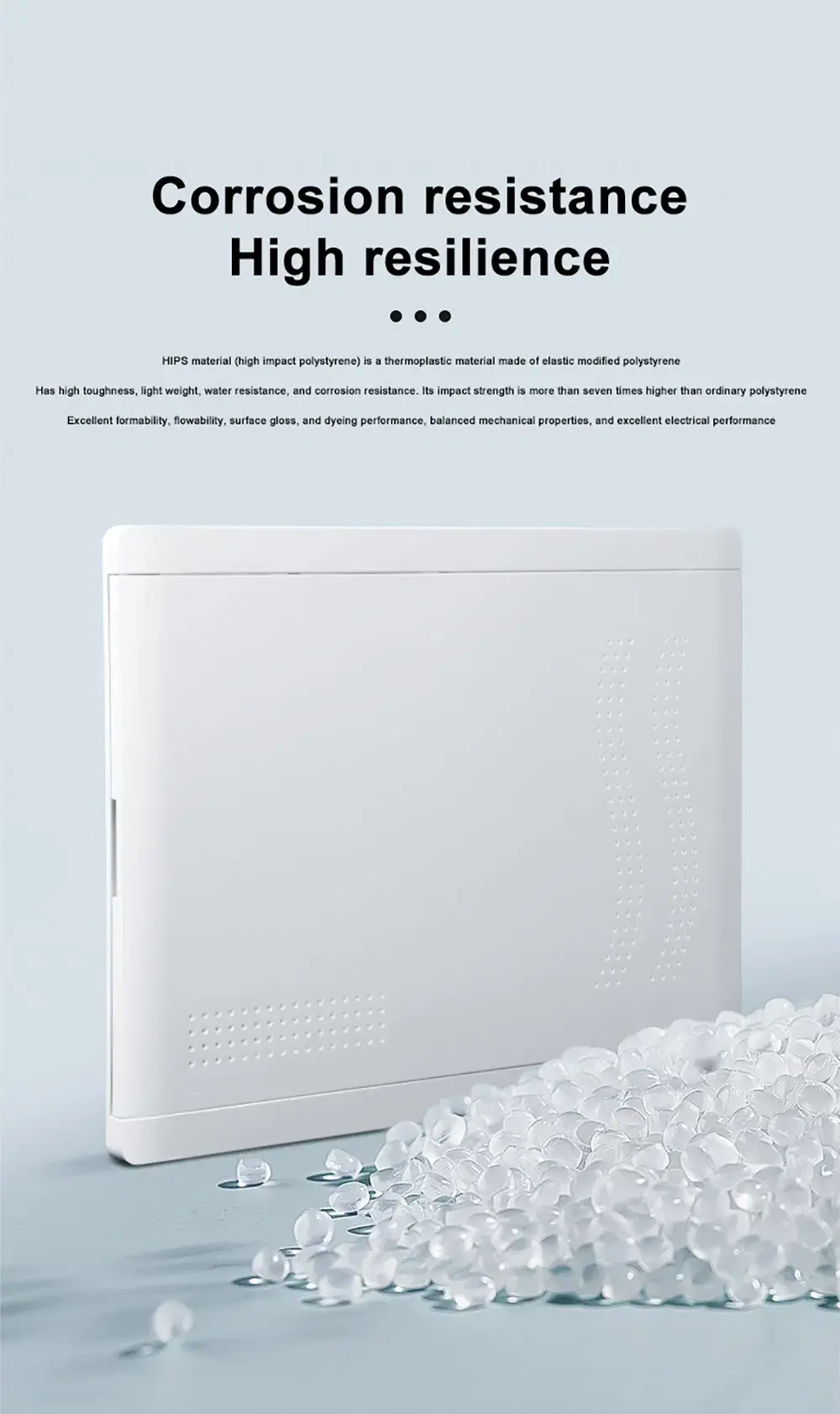 Fiber To The Home Information Box Plastic Cover Panel