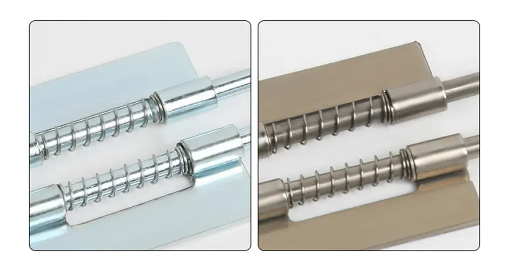 Spring Bolts Latch Hinge